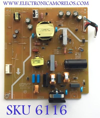 FUENTE DE PODER PARA MONITOR DELL ORIGINAL / NUMERO DE PARTE 5E31Q02003 / 4H.31Q02.A00 / PANEL M270DTN01.5 / DISPLAY M270DTN01.5 / MODELO S2716DGR